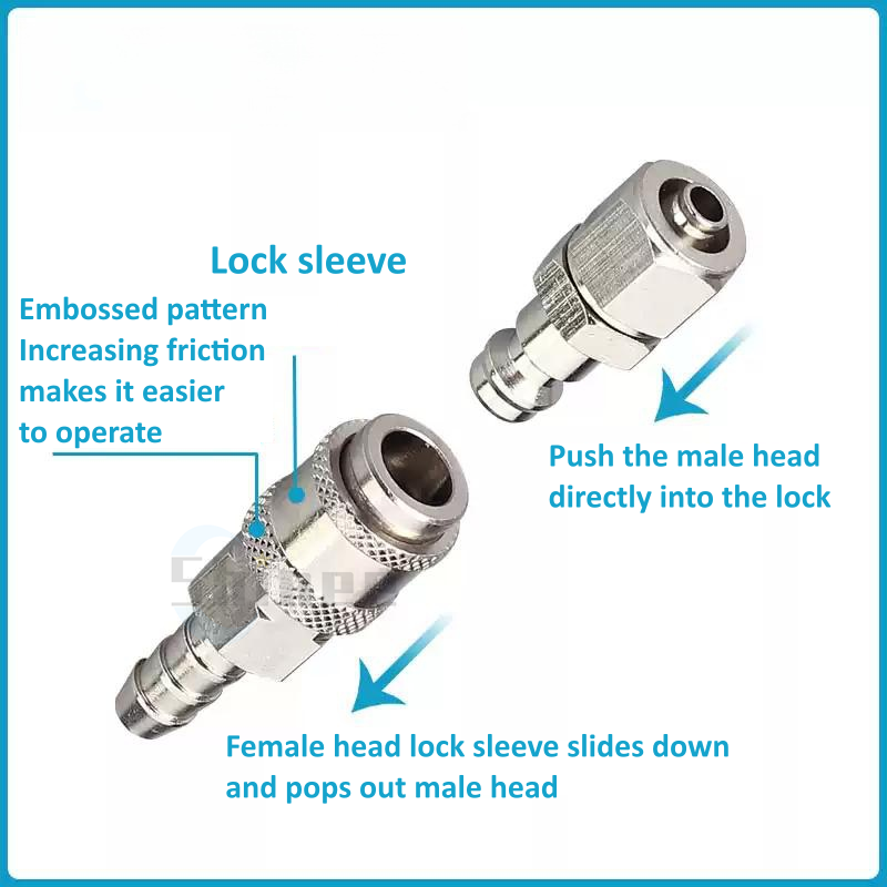 EU ทองแดงชุบนิกเกิล Mini Air ท - Compression Fitting Brass บทวิจารณ์และราคา