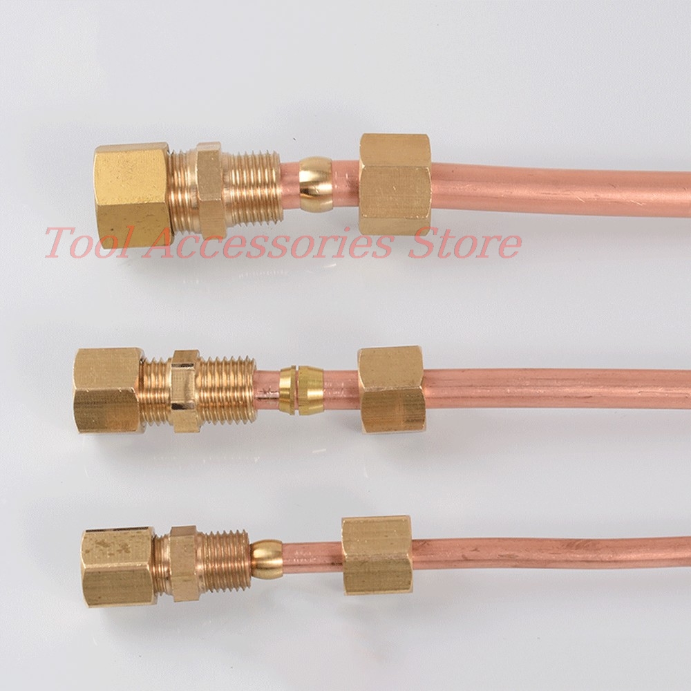 1 ชิ้น ข้อต่อแบบอัด ขนาดท่อภาย - Compression Fitting Brass บทวิจารณ์และราคา